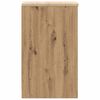vidaXL Garage Storage Cabinet Artisan Oak 30x51x85 cm Solid Wood Pine