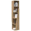 vidaXL Corner Cabinet Artisan Oak 27.5x27x140cm Engineered Wood