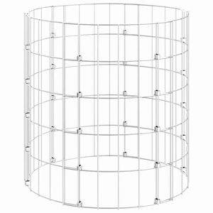 vidaXL Garden Composter &Oslash;50x50 cm Galvanised Steel