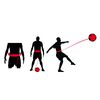 Avento Football Skill Trainer Black and Red