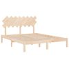 vidaXL Bed Frame without Mattress 160x200 cm Solid Wood