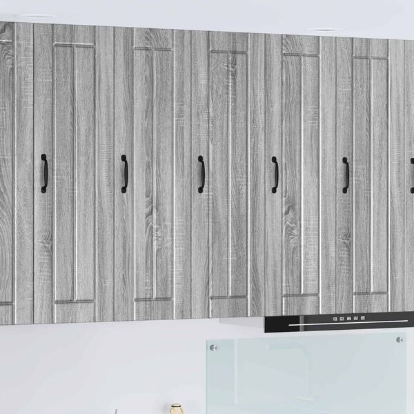 vidaXL Kitchen Cabinet Grey Sonoma 30 x 31 x 100 cm Engineered Wood
