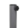 vidaXL Parasol Base Dark Grey Wood look 48 x 48 x 32 cm