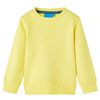 Kids'Sweatshirt Light Yellow 92