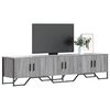 vidaXL TV Cabinet Grey Sonoma 180x34x41 cm Engineered Wood