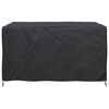 vidaXL Furniture Cover Plain Black 180 x 120 x 74 cm 420D