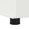 vidaXL Bathroom Cabinet White 30 x 35 x 80 cm Engineered wood & Metal