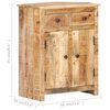 vidaXL Sideboard 59x35x75 cm Rough Mango Wood
