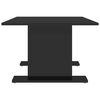 vidaXL Coffee Table High Gloss Black 103.5x60x40 cm Engineered Wood