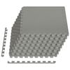 vidaXL Floor Mats 24 pcs Grey 8.64 m&sup2; EVA Foam
