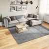 vidaXL Shaggy Rug PAMPLONA High Pile Modern Grey 240x240 cm