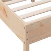 vidaXL Bed Frame without Mattress 140x200 cm Solid Wood Pine