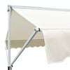 vidaXL Free Standing Awning 4x3 m Cream
