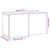 vidaXL TV Cabinet Wall-mounted White 80x30x41 cm