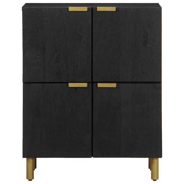 vidaXL Sideboard Black 60x33x75 cm Engineered Wood
