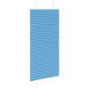 vidaXL Pleated Blind Blue 55x150 cm Fabric Width 54.4 cm Polyester