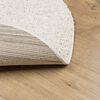 vidaXL Shaggy Rug PAMPLONA High Pile Modern Cream &Oslash; 240 cm