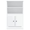 vidaXL Highboard High Gloss White 60x35.5x103.5 cm Engineered Wood