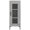 vidaXL Highboard Grey Sonoma 34.5x34x180 cm Engineered Wood