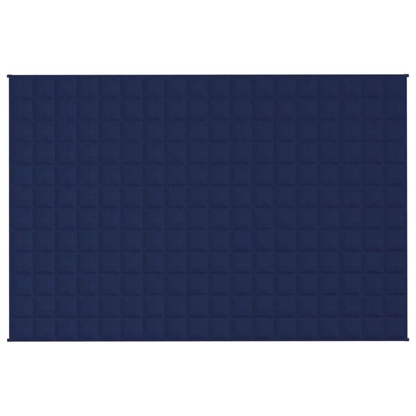 vidaXL Weighted Blanket Blue 122x183 cm 9 kg Fabric