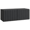 vidaXL Wall-Mounted TV Cabinet 78.5 x 31 x 30 cm Black Engineered Wood