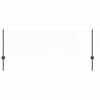 vidaXL Welded Wire Fence 50 x 0.6 m (W x H) PVC-Coated Steel Green