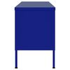 vidaXL TV Cabinet Navy Blue 105x35x50 cm Steel