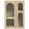 vidaXL Sideboard Sonoma Oak 59 x 35 x 80.5 cm Engineered Wood