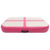 vidaXL Inflatable Gymnastics Mat with Pump 60x100x15 cm PVC Pink