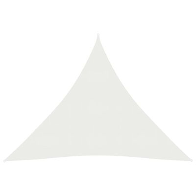vidaXL Sunshade Sail 160 g/m² White 4.5x4.5x4.5 m HDPE