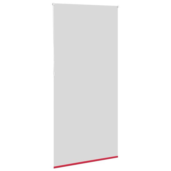 vidaXL Roller Blind Blackout Red 115x230 cm Fabric Width 110.7 cm Polyester