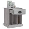 vidaXL Bedside Cabinets 2 pcs Grey Sonoma 43x36x50 cm