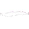 vidaXL Desk Top 80x50x2.5 cm Rectangular Solid Wood Acacia