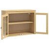vidaXL Cabinet with Shelf Honey 80 x 32 x 60 cm Solid Pine Wood