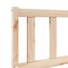 vidaXL Extra Long Bed Frame without Mattress 80x210 cm Solid Wood Pine