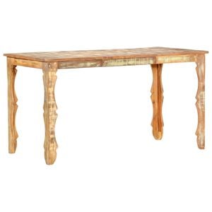 vidaXL Dining Table | Multicolour | Solid Reclaimed Wood | Medium | Durable