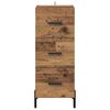 vidaXL Sideboard Old wood 34 x 34.5 x 90 cm Engineered wood
