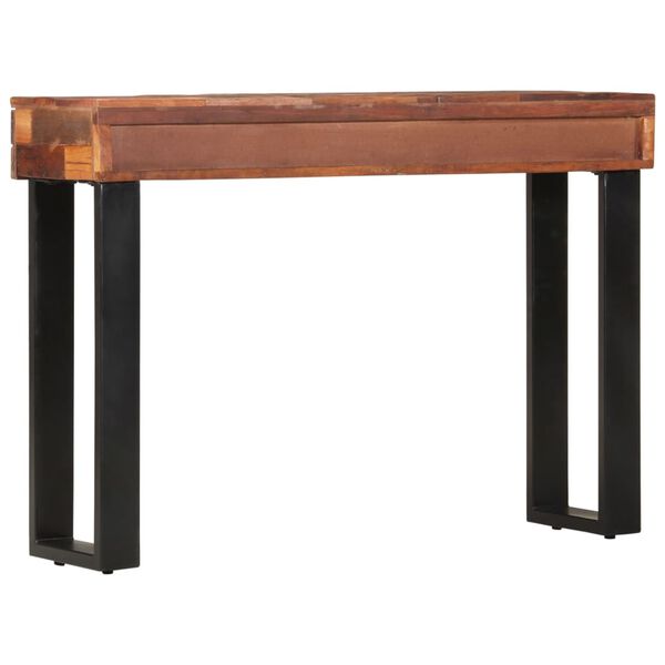 vidaXL Console Table 110x30x76 cm Solid Reclaimed Wood