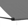 vidaXL Retractable Awning Anthracite 350x150 cm Fabric and Steel