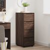 vidaXL Storage Cabinet Brown Oak 40 x 48 x 105 cm Engineered Wood