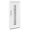 vidaXL Front Door White 88 x 200 cm PVC