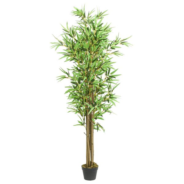 vidaXL Artificial Bamboo Tree 1288 Leaves 180 cm Green