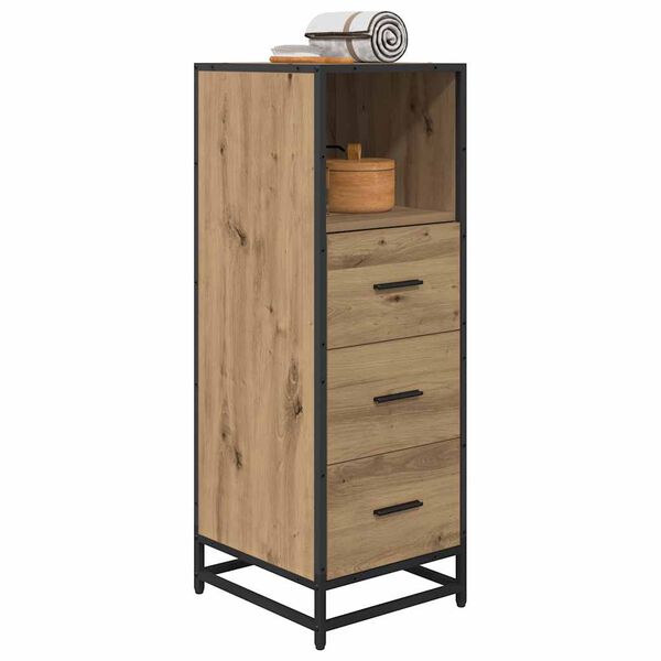 vidaXL Bathroom Furniture Set Artisan Oak 35 x 37.5 x 100 cm