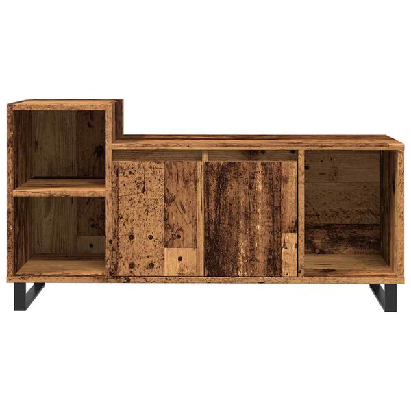 vidaXL TV Cabinet Old Wood 100x35x55 cm Engineered Wood