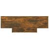 vidaXL Coffee Table Smoked Oak 85x55x31 cm Engineered Wood