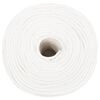 vidaXL Boat Rope Full White 10 mm 25 m Polypropylene
