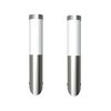 vidaXL Outdoor Wall Light | Stainless Steel and Frosted Glass