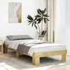 vidaXL Bed Frame without Mattress 80x200 cm Solid Wood Oak