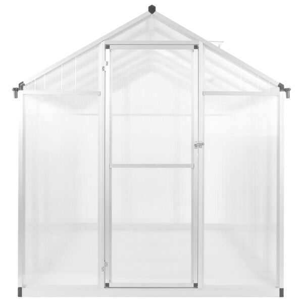 vidaXL Greenhouse Aluminium 362x190x195 cm 13.41 m³