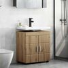 vidaXL Bathroom Cabinet Set TULUM Artisan Oak 60 x 34 x 63 cm